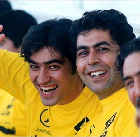  شهاب حسینی و فرهاد اصلانی در جوانی + عکس