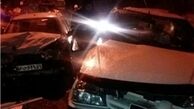 تصادف مرگبار پرادو و پژو 405 