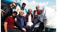 قایق سواری داریوش ارجمند با عوامل ستایش + عکس