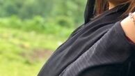 چهره خونسرد نسرین مقانلو با ژست خاص+عکس