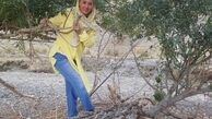 شیطنت مادر حبیب لیسانسه ها در طبیعت+عکس