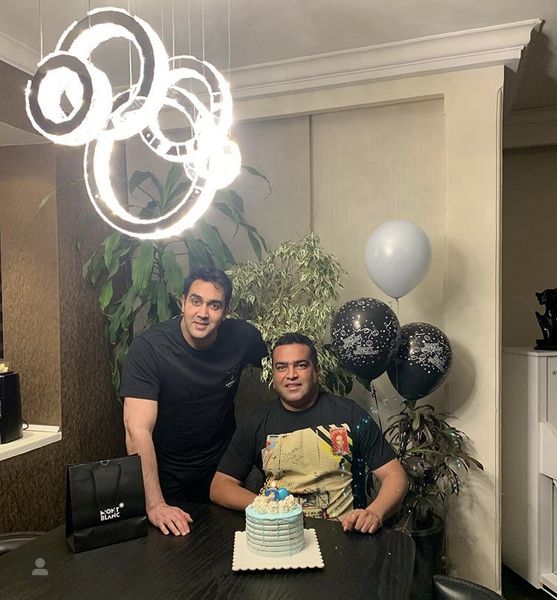 پوریا پورسرخ در جشن تولد رفیقش + عکس