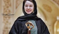 شادی کرم رودی و جایزه بهترین فیلم‌نامه از جشنواره فیلم کوتاه + عکس