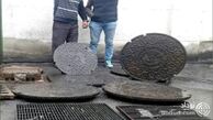 راز دریچه های فاضلاب مسروقه تهران فاش شد ! 