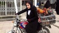 مرغ فروشی سیار الناز شاکردوست!+عکس