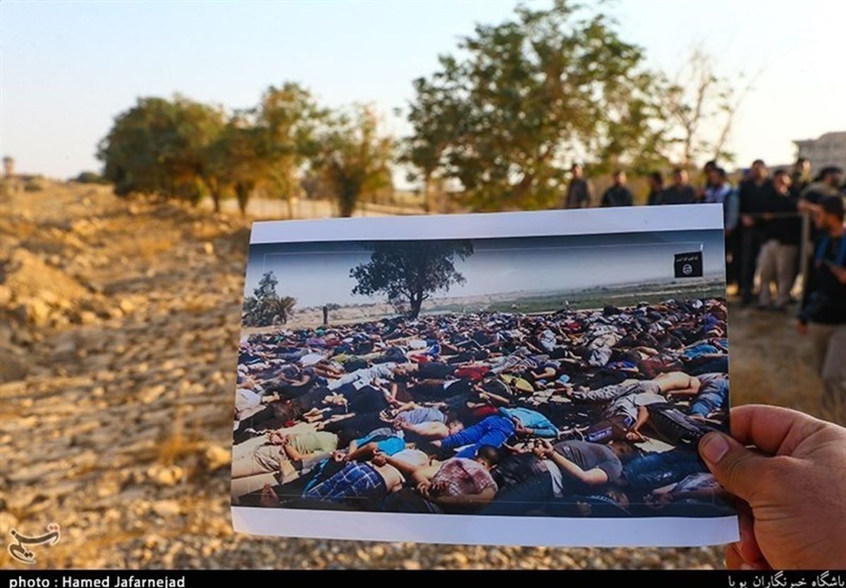 محل کشتار 1700 دانشجوی عراقی توسط داعش + تصاویر
