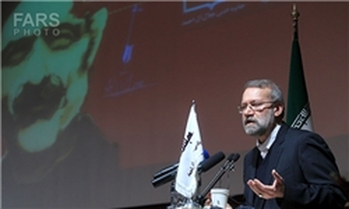 افتتاح بزرگراه طبقاتی صدر با حضور لاریجانی