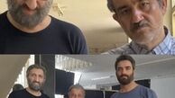 گریم دیده نشده از مهران غفوریان و یوسف صیادی در فیلم جدیدشان + عکس