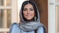 دست آلوده به خون بازیگر زن/عکس 
