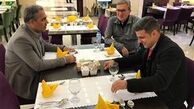 عرب در اردوی پرسپولیس حاضر شد