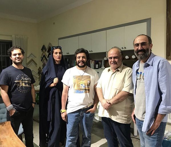 هادی حجازی فر در جمع دوستانش + عکس