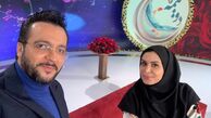 نجمه جودکی با رفیق سالهای دورش در برنامه + عکس