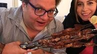 فریبا نادری و مرد جنجالی اخیر اینستاگرام در رستوران