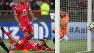 لیگ قهرمانان آسیا|برتری یک نیمه‌ای پرسپولیس با گل پورعلی‌گنجی