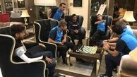 حضور بازیکنان تراکتور در اردوی پارس جنوبی(عکس)