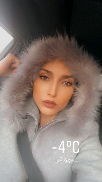 استایل زمستونی خاطره اسدی + عکس