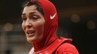 دلنوشته تلخ الهه وشوی ایران پس از نقره آسیایی