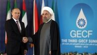 حضور روحانی و پوتین در نشست‌خبری مشترک