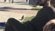 احمد مهرانفر در پارک + عکس