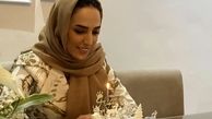 تولد خانگی خانم بازیگر + عکس