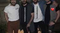 نوید محمدزاده در تولد دوستش + عکس