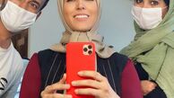سوگل طهماسبی در پشت صحنه سریال نجلا + عکس