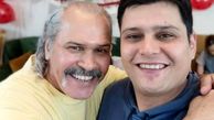 مختار سائقی و‌‌ پسرش + عکس