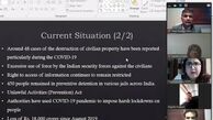 تقدیر دانشجویان پاکستانی از مواضع رهبر معظم انقلاب در وبینار بررسی وضعیت کشمیر
