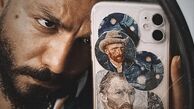 گوشی گرانقیمت عباس غزالی + عکس