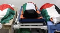  وداع فلسطینیان با ۶تن دیگر از شهدای انتفاضه قدس 