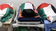  وداع فلسطینیان با ۶تن دیگر از شهدای انتفاضه قدس 