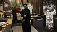 خانم بازیگر جوان در رستورانی مجلل + عکس