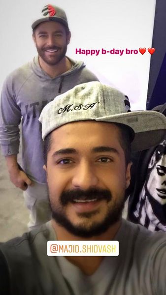 سلفی جدید گلزار و دوستش + عکس