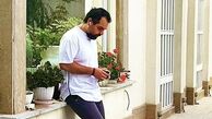 لاغری شهرام قائدی چشمگیر شد + عکس