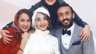 تیپ فاطمه گودرزی و دخترش در مراسم عروسی پسرش+عکس