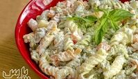 طرز تهیه سالاد ماکارونی ترکیه ای خوشمزه به روش مجلسی