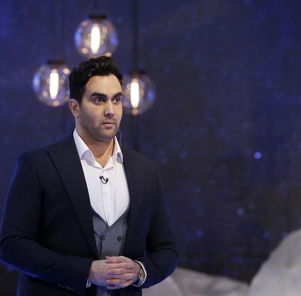 چهره متعجب پوریا پورسرخ + عکس