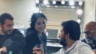 نگاه عاشقانه سحر دولتشاهی به حامد بهداد + عکس