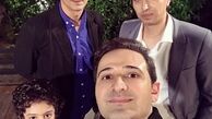 سلفی سعید شیخ زاده با بازیگران مشهور قدیمی + عکس