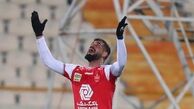 گل اول پرسپولیس به نساجی توسط کنعانی زادگان+ فیلم