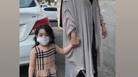 ماسک زدت نسرین نصرتی و‌دخترش در روزهای کرونایی + عکس