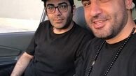 فرزاد حسنی در کنار دوست صمیمی اش + عکس