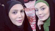 سحر قریشی با حجاب کامل در حرم امام رضا (ع)