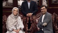 زوج بازیگر در دورهمی + عکس