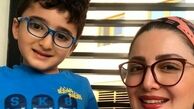 ست کردن شیلا خداداد با پسرش + عکس
