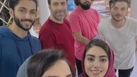 سلفی لیلا بلوکات و دوستانش + عکس
