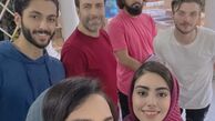 سلفی لیلا بلوکات و دوستانش + عکس