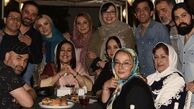 دورهمی‌ شام جمعی از بازیگران مشهور + عکس