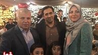 زوج محبوب در جشن تولد«علی پروین»/عکس