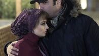 بوسه منوچهر هادی و همسرش + عکس